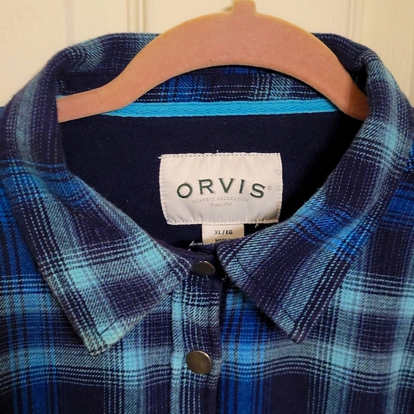 Men's Orvis Fleece Lined Jacket - Picture 2 of 5
